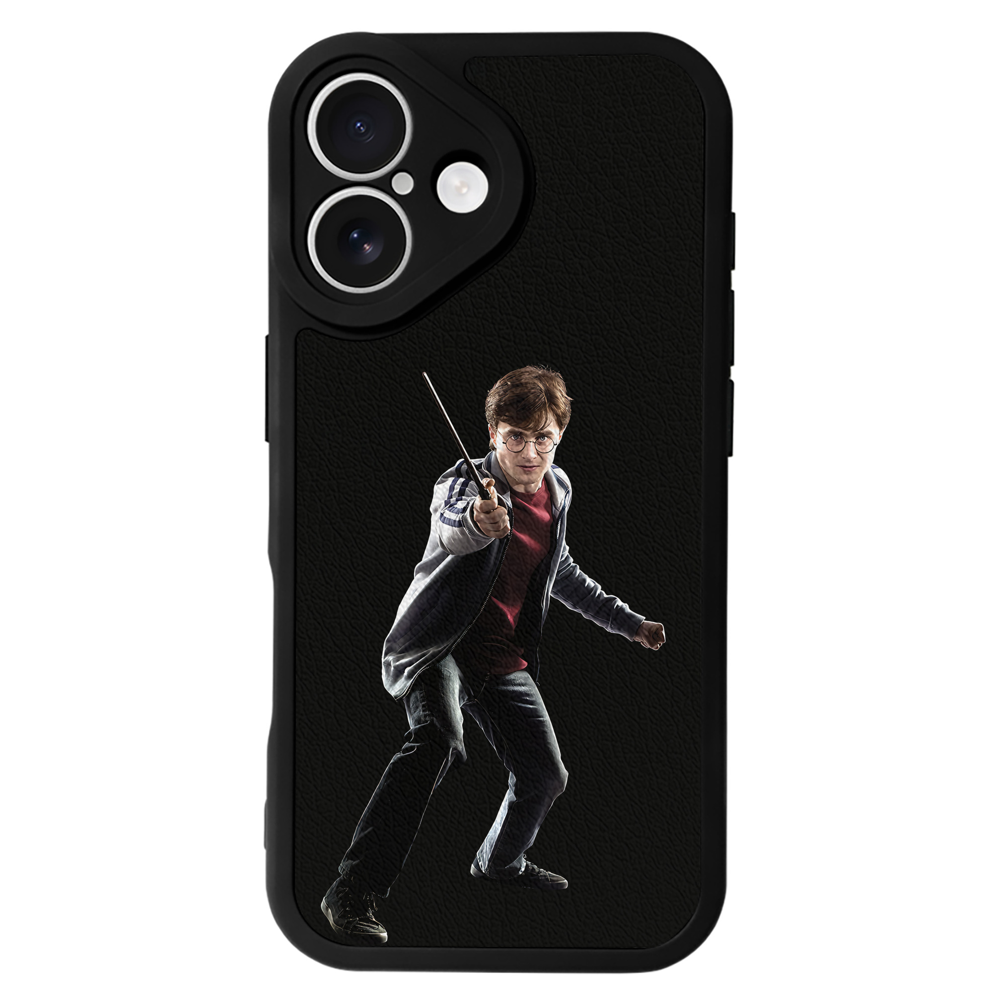 （画像用） Harry Potter ハリー・ポッターシリーズ 【iPhone 16シリーズ対応】シリコンスマホケース（レザー調） 材質：シリコン